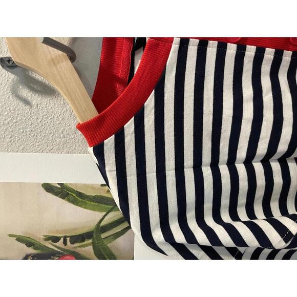 Striped Oversized Long Sleeve Top - NWT Size S - Picture 3 of 8